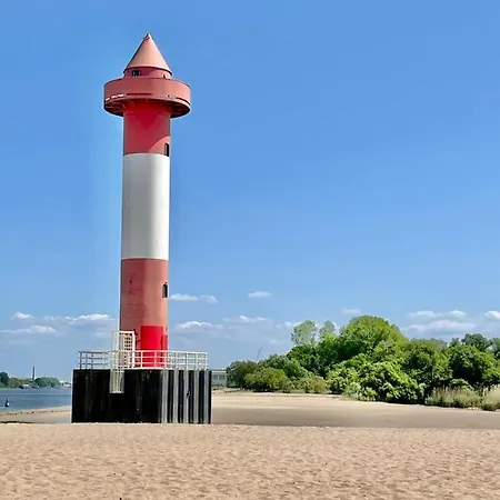 Gaestehaus Weserblick Am Weser-sandstrand Ubytování v soukromí