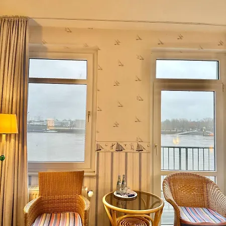 Gaestehaus Weserblick Am Weser-sandstrand Ubytování v soukromí