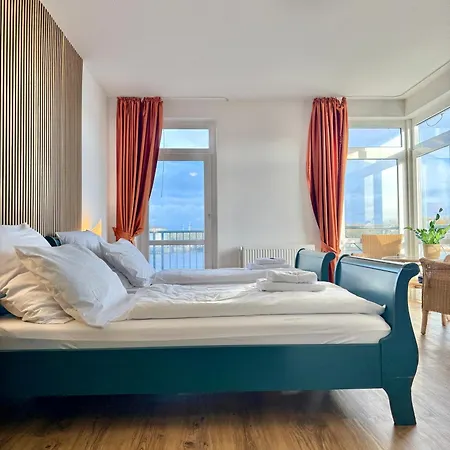 ホームステイ Gaestehaus Weserblick Am Weser-sandstrand Berne