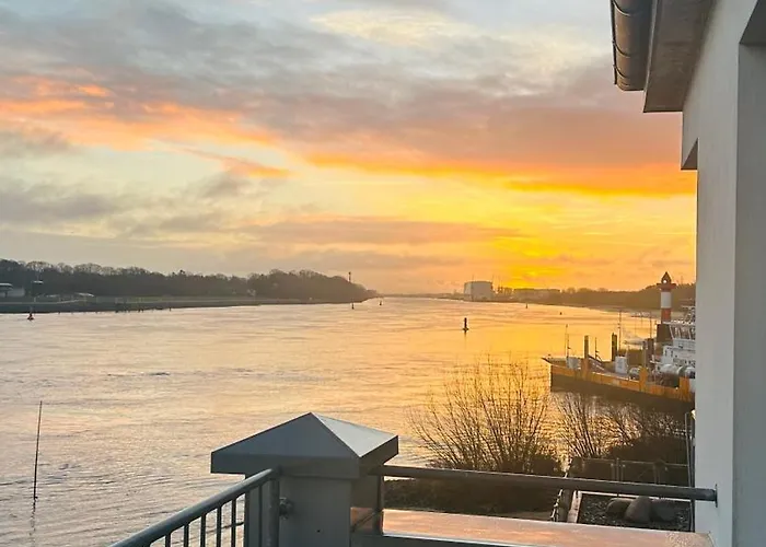 Gaestehaus Weserblick Am Weser-sandstrand