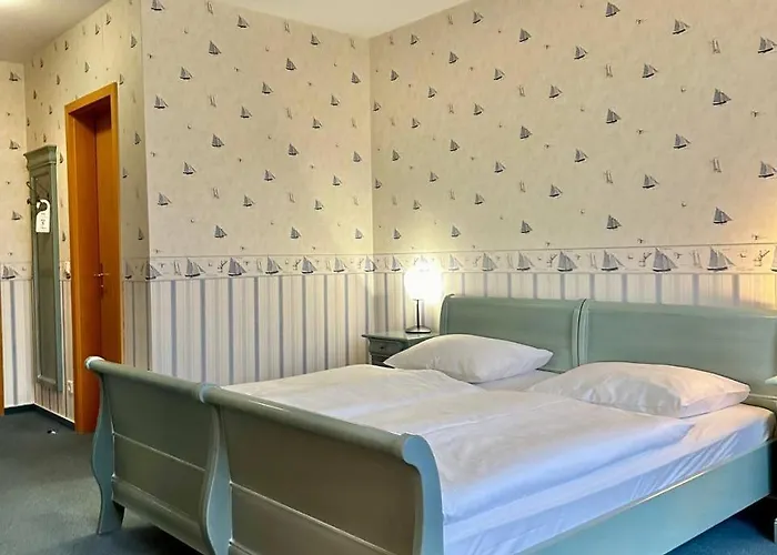 Alloggio in famiglia Gaestehaus Weserblick Am Weser-sandstrand