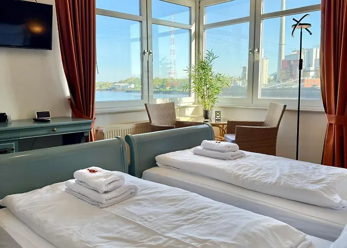Gaestehaus Weserblick Am Weser-sandstrand Rum i privatbostad